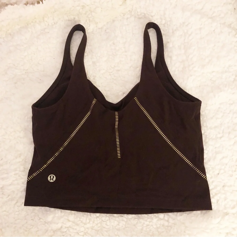 Lululemon Align Tank *Gold French Press Sz 4